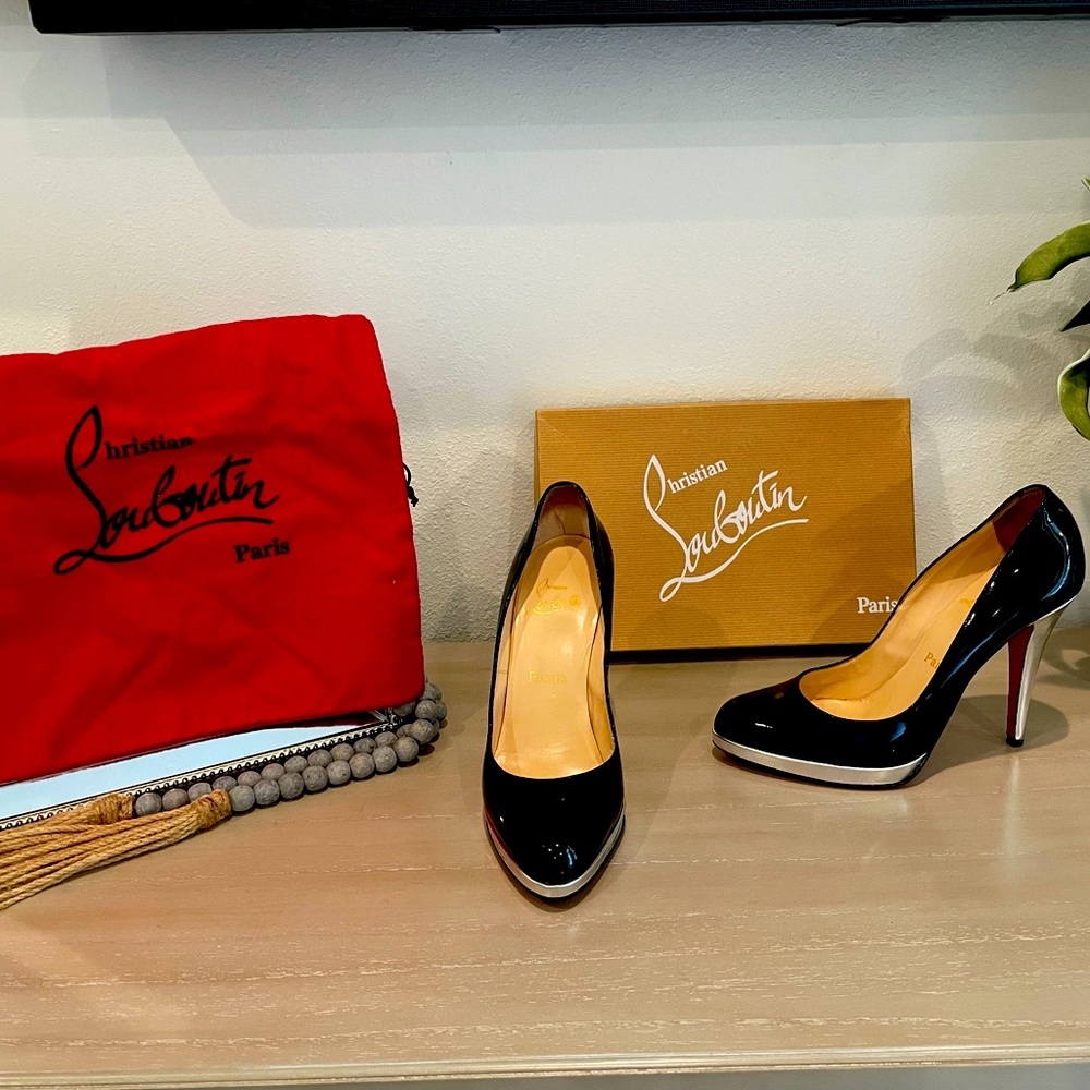 Black Patent Louboutin-Prep for Fall/Winter Events